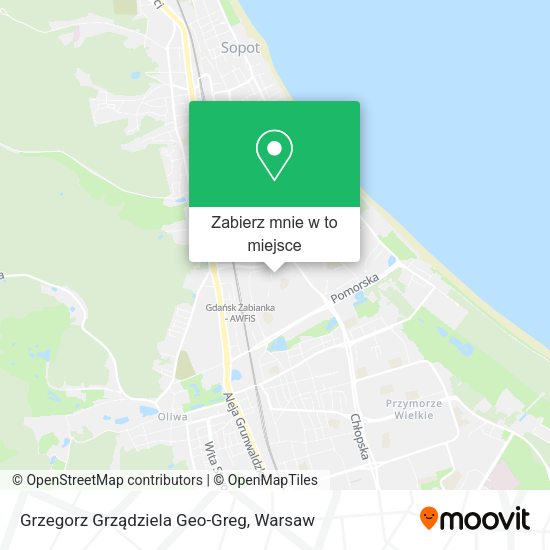 Mapa Grzegorz Grządziela Geo-Greg