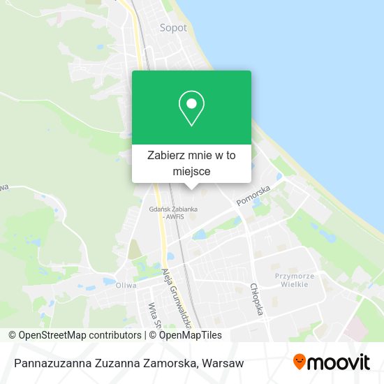 Mapa Pannazuzanna Zuzanna Zamorska