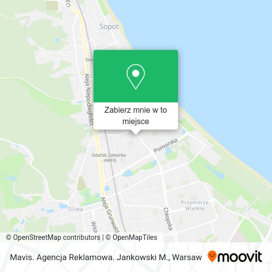 Mapa Mavis. Agencja Reklamowa. Jankowski M.