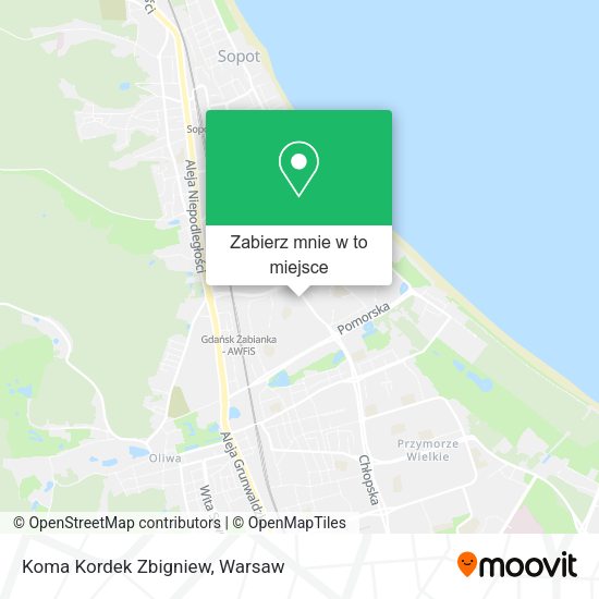 Mapa Koma Kordek Zbigniew