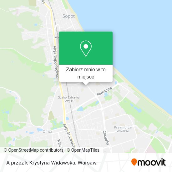 Mapa A przez k Krystyna Widawska