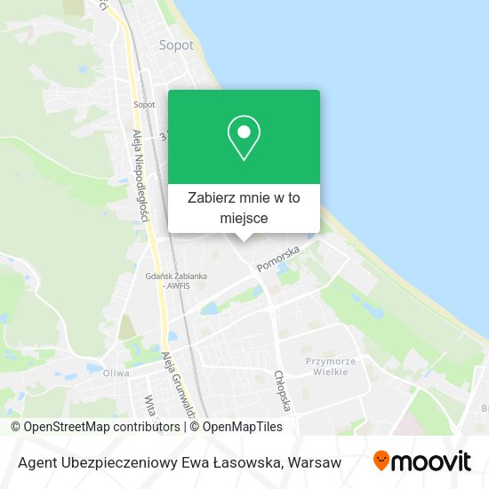 Mapa Agent Ubezpieczeniowy Ewa Łasowska