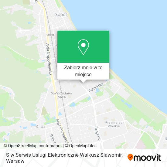 Mapa S w Serwis Uslugi Elektroniczne Walkusz Slawomir