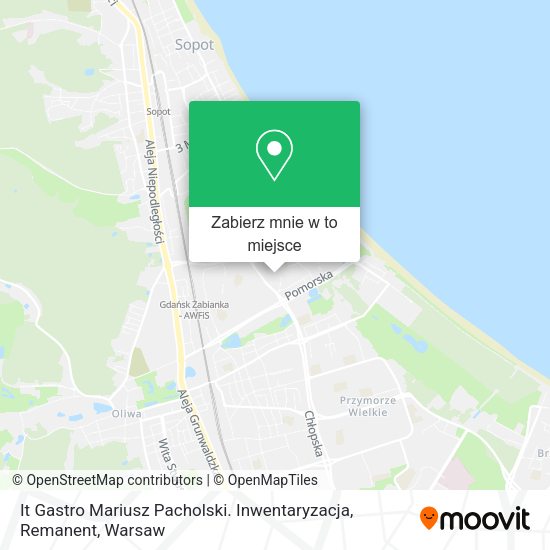 Mapa It Gastro Mariusz Pacholski. Inwentaryzacja, Remanent