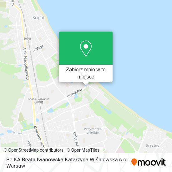 Mapa Be KA Beata Iwanowska Katarzyna Wiśniewska s.c.