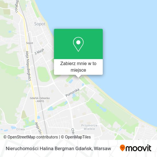 Mapa Nieruchomości Halina Bergman Gdańsk