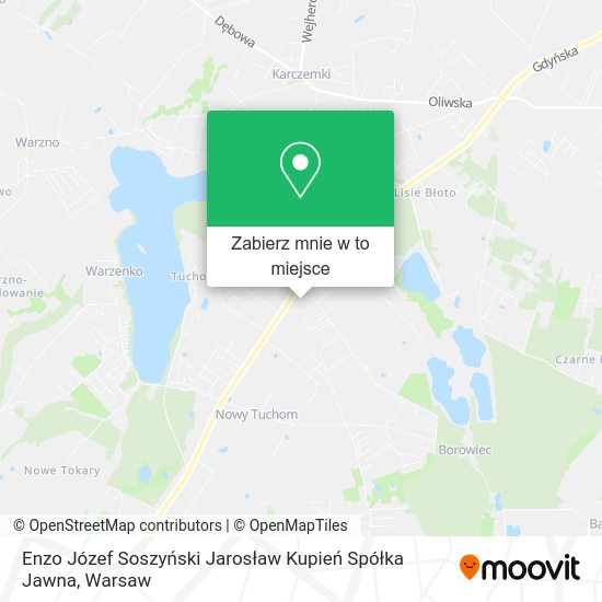 Mapa Enzo Józef Soszyński Jarosław Kupień Spółka Jawna