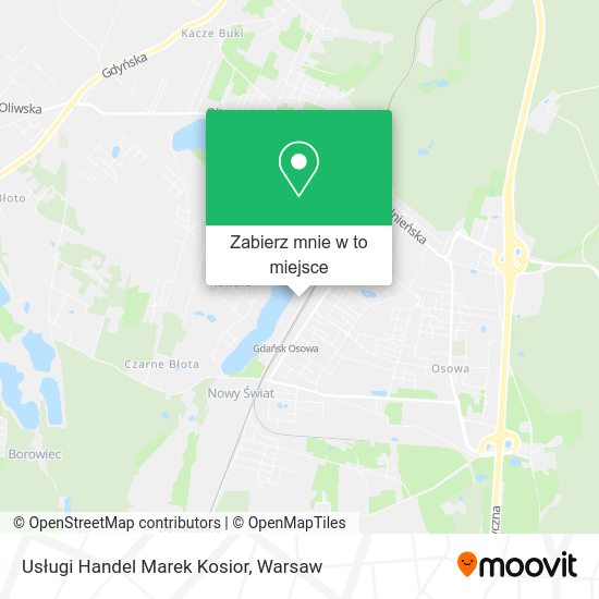 Mapa Usługi Handel Marek Kosior