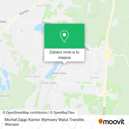 Mapa Michał Zając Kantor Wymiany Walut Transfer