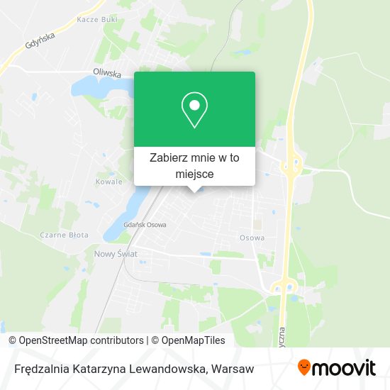 Mapa Frędzalnia Katarzyna Lewandowska