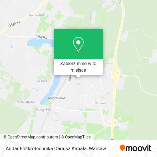 Mapa Andar Eletkrotechnika Dariusz Kabała