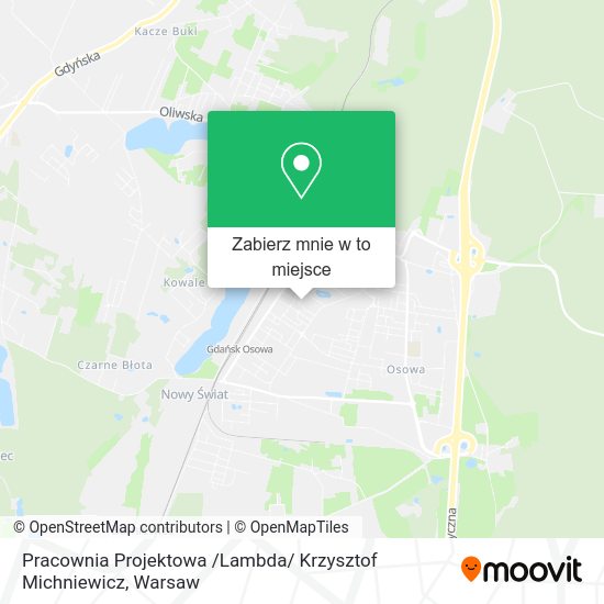 Mapa Pracownia Projektowa /Lambda/ Krzysztof Michniewicz