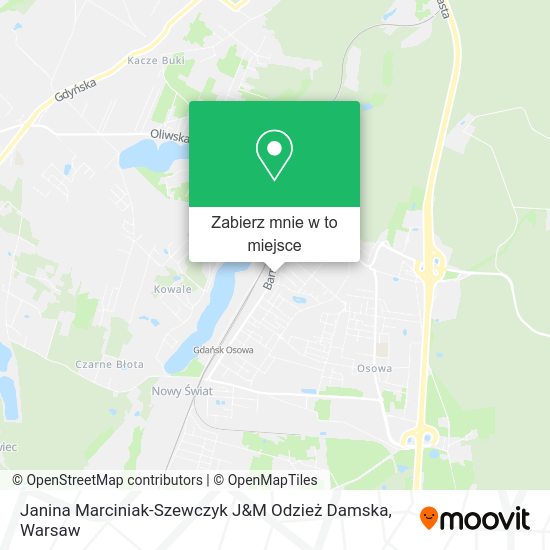 Mapa Janina Marciniak-Szewczyk J&M Odzież Damska