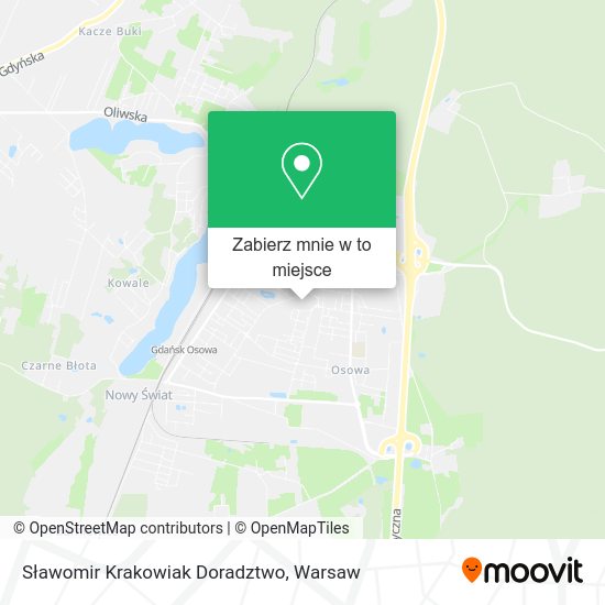 Mapa Sławomir Krakowiak Doradztwo