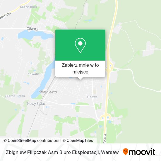 Mapa Zbigniew Filipczak Asm Biuro Eksploatacji