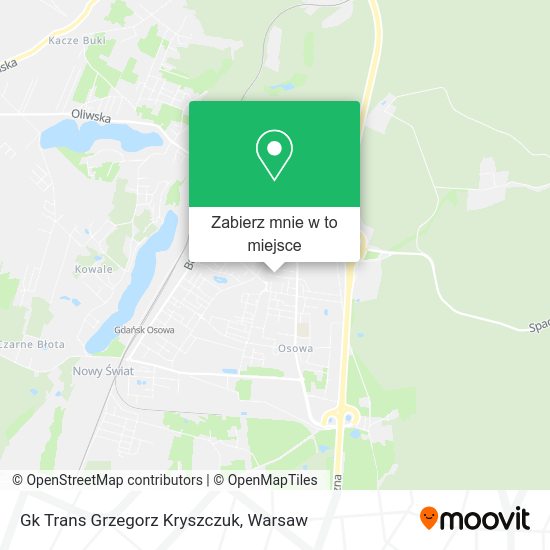 Mapa Gk Trans Grzegorz Kryszczuk