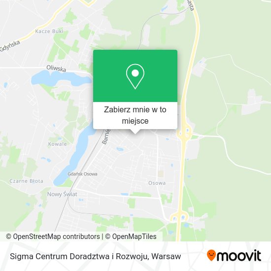 Mapa Sigma Centrum Doradztwa i Rozwoju