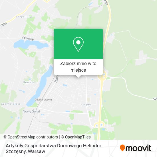 Mapa Artykuły Gospodarstwa Domowego Heliodor Szczęsny