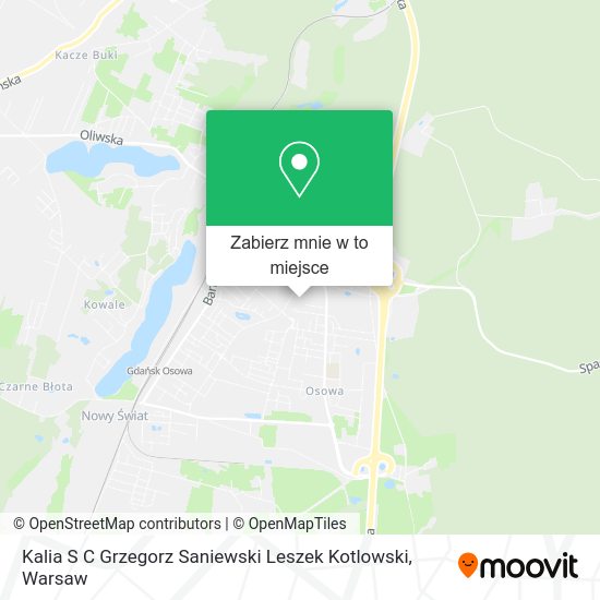 Mapa Kalia S C Grzegorz Saniewski Leszek Kotlowski