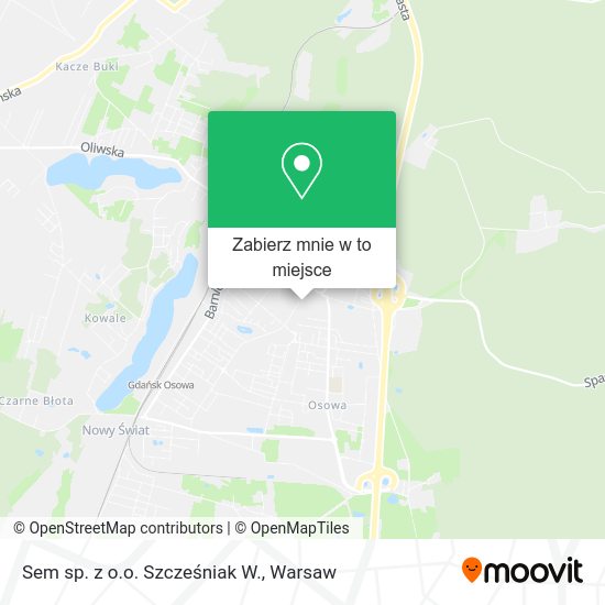 Mapa Sem sp. z o.o. Szcześniak W.