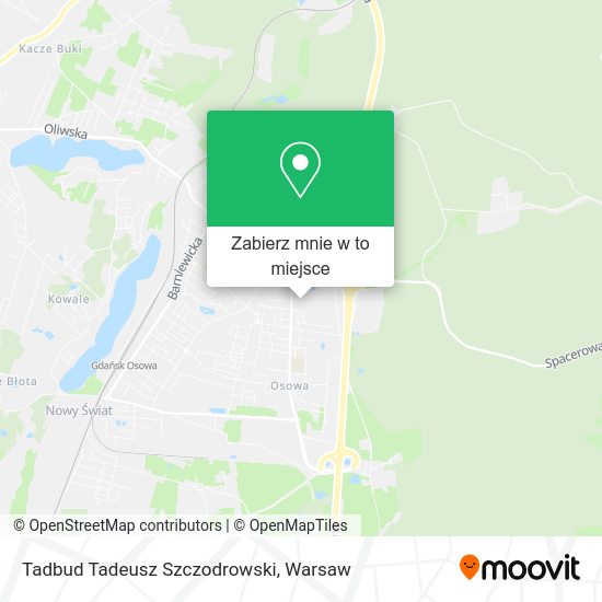 Mapa Tadbud Tadeusz Szczodrowski