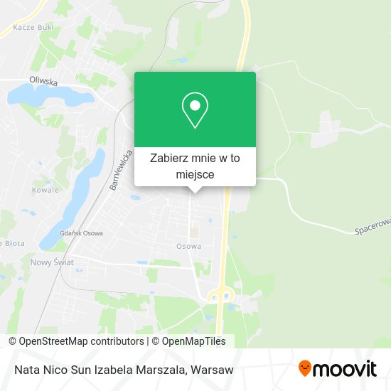 Mapa Nata Nico Sun Izabela Marszala