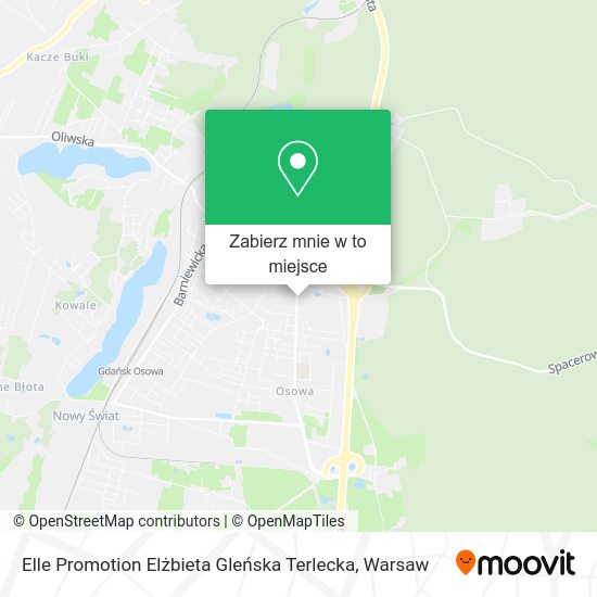 Mapa Elle Promotion Elżbieta Gleńska Terlecka