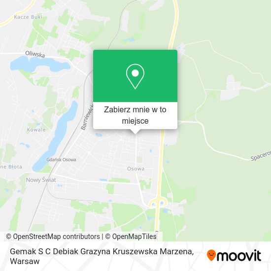 Mapa Gemak S C Debiak Grazyna Kruszewska Marzena