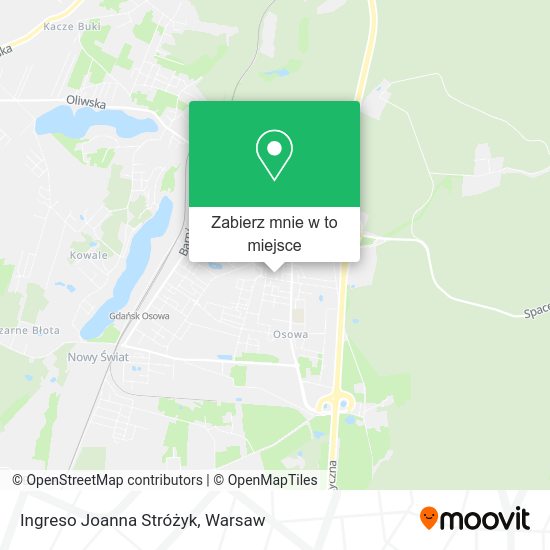 Mapa Ingreso Joanna Stróżyk