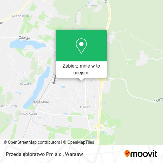 Mapa Przedsiębiorstwo Pm s.c.