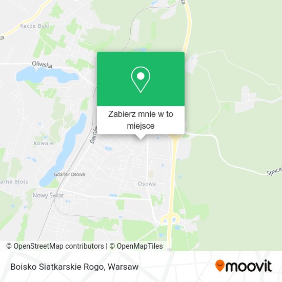 Mapa Boisko Siatkarskie Rogo