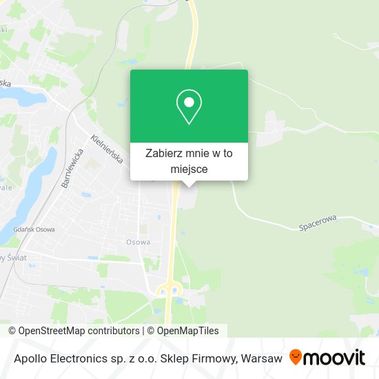 Mapa Apollo Electronics sp. z o.o. Sklep Firmowy