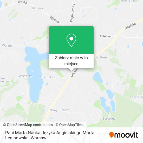 Mapa Pani Marta Nauka Języka Angielskiego Marta Leginowska