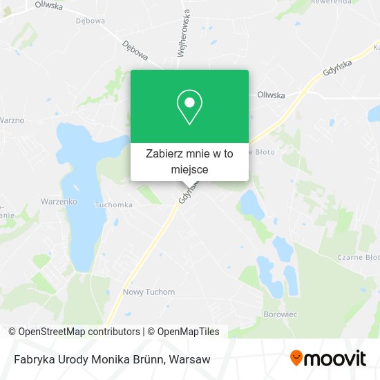 Mapa Fabryka Urody Monika Brünn