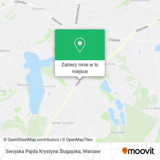 Mapa Swojska Pajda Krystyna Ślugajska