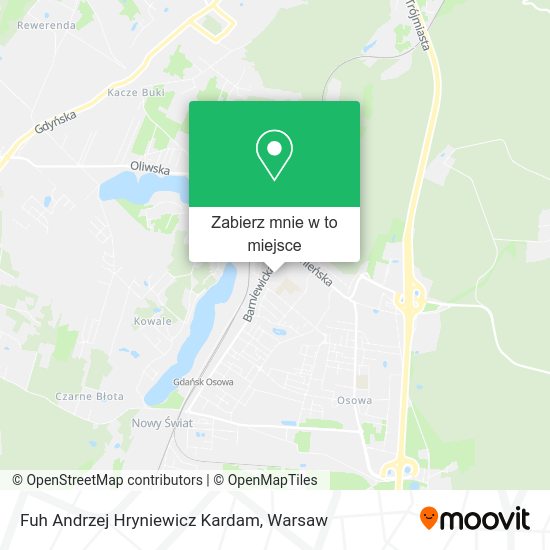 Mapa Fuh Andrzej Hryniewicz Kardam