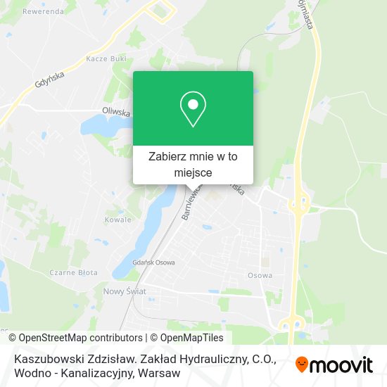 Mapa Kaszubowski Zdzisław. Zakład Hydrauliczny, C.O., Wodno - Kanalizacyjny