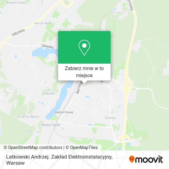 Mapa Latkowski Andrzej. Zakład Elektroinstalacyjny