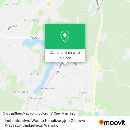 Mapa Instalatorstwo Wodno Kanalizacyjno Gazowe Krzysztof Jaśkiewicz