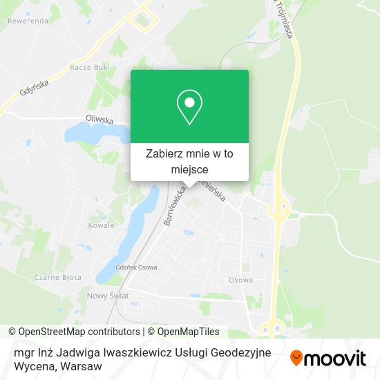 Mapa mgr Inż Jadwiga Iwaszkiewicz Usługi Geodezyjne Wycena