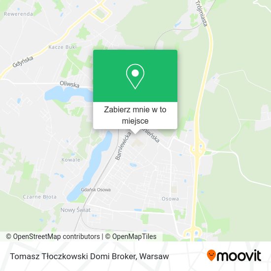 Mapa Tomasz Tłoczkowski Domi Broker