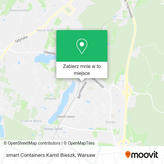 Mapa smart Containers Kamil Bieszk