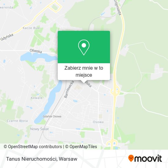 Mapa Tanus Nieruchomości