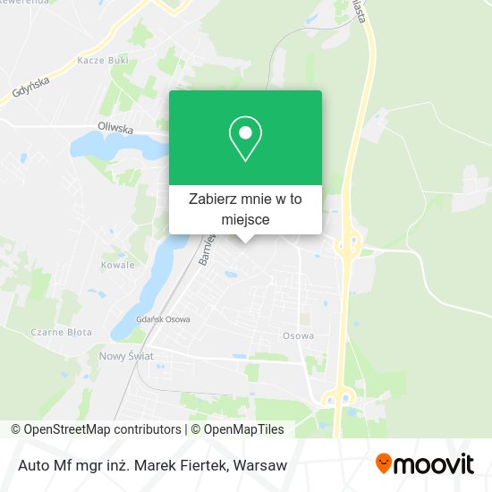 Mapa Auto Mf mgr inż. Marek Fiertek