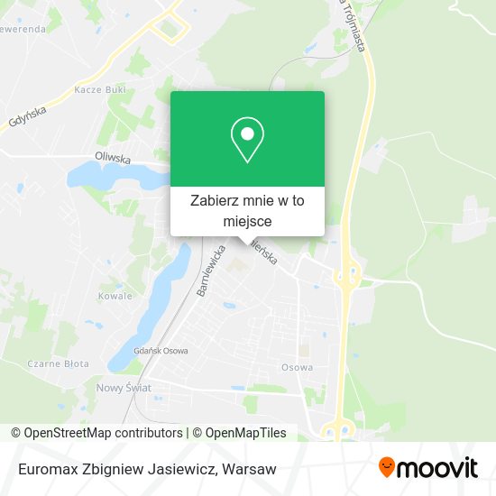 Mapa Euromax Zbigniew Jasiewicz