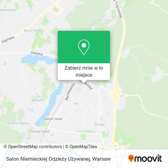 Mapa Salon Niemieckiej Odzieży Używanej