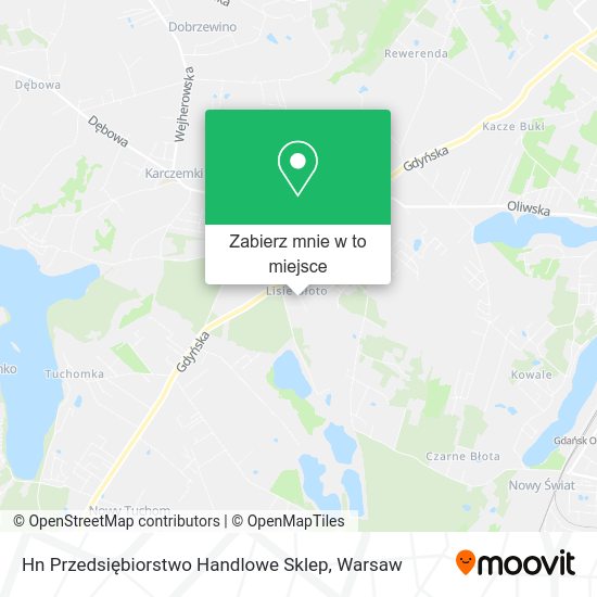 Mapa Hn Przedsiębiorstwo Handlowe Sklep