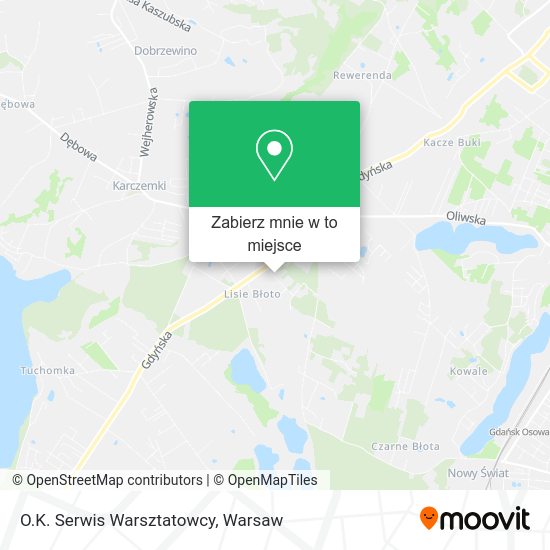 Mapa O.K. Serwis Warsztatowcy