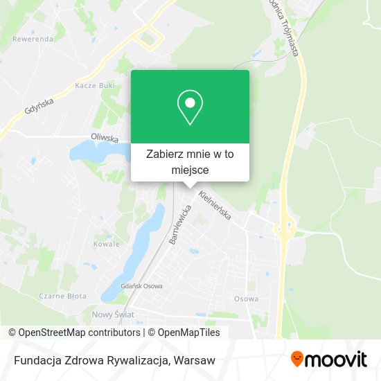 Mapa Fundacja Zdrowa Rywalizacja