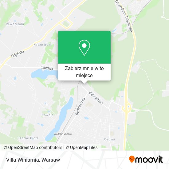 Mapa Villa Winiarnia